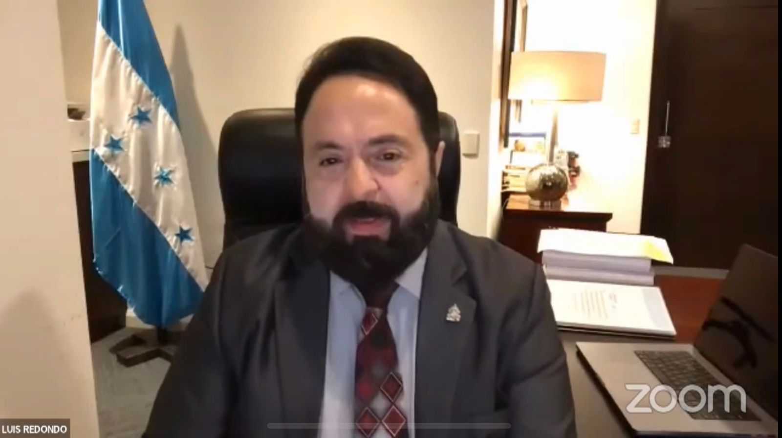 Presidente del CN, Luis Redondo, participó en el “Foro de la Asociación Internacional de Parlamentarios para La Paz”